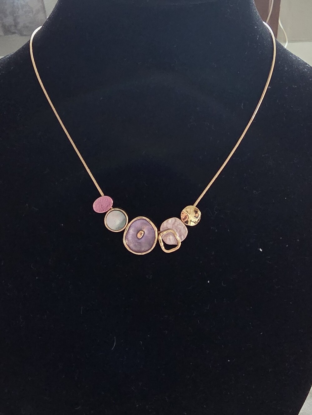 Out On Top Illusion Statement Necklace